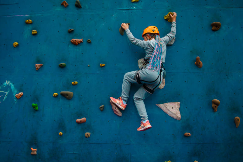 wall climbing, Sherwood rope course